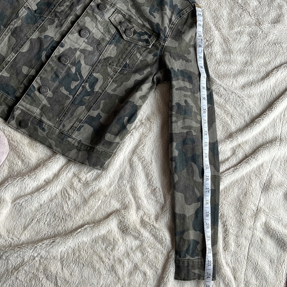 NOISY MAY Camo Denim Jacket Size Small - Picture 14 of 16